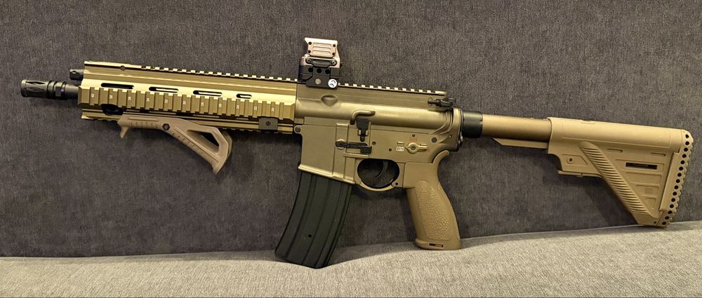 Pachet Complet Replica Airsoft East Crane EC-111 HK416 cu trademark