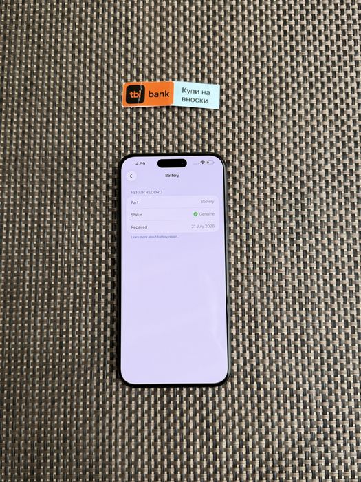 НОВ! 1Tb*ЛИЗИНГ* iPhone 15 Pro Max Black Titanium / 100% БАТЕРИЯ 1000Gb