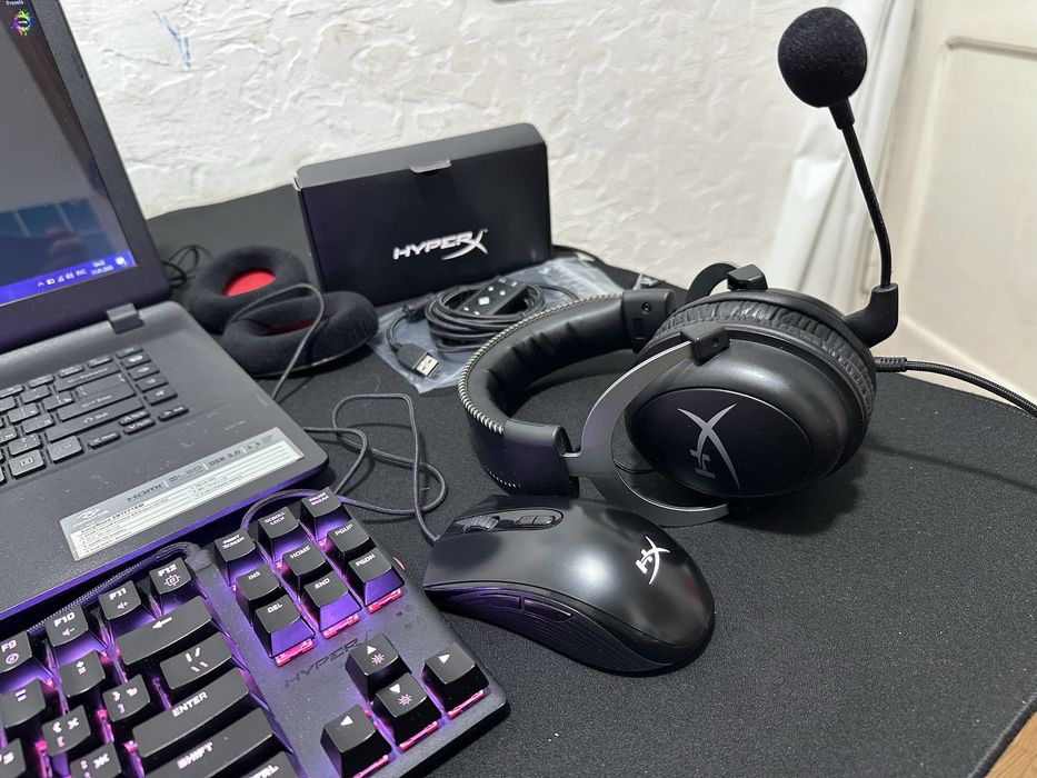 Игровой Набор девайсов от HyperX