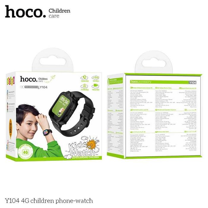 Детские смарт-часы Hoco Y104 4G. Есть доставка