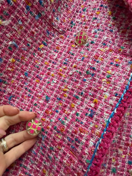 Sacou pink tweed Chanel