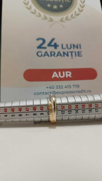 (Ag24) Inel aur 18K 4.52gr B43951.2- Garantie 2 ani