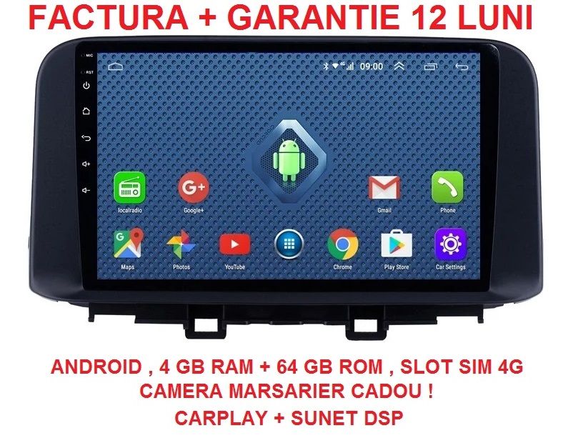 Navigatie Hyundai Tucson ( 2019 + ) 4GB Garantie Camera Marsarier