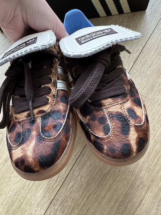 Adidasi Samba x Wales Bonner pony leopard