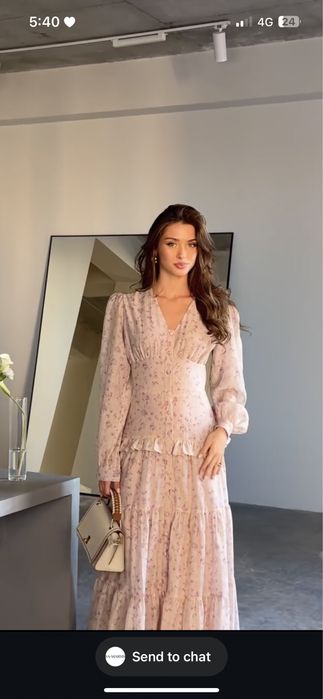 Розова рокля sa.marsis