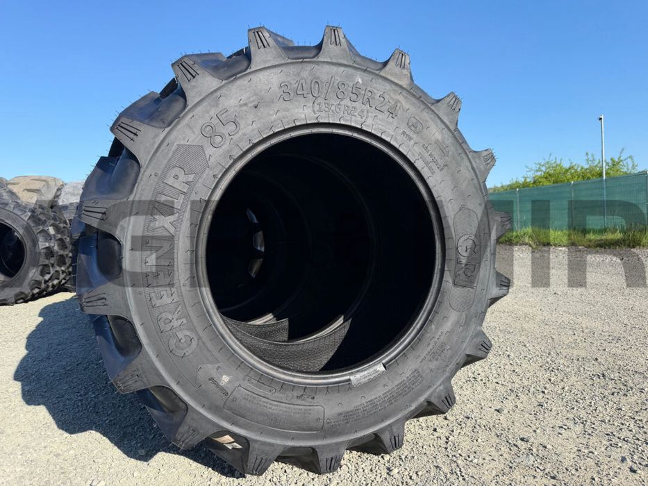 ANVELOPA 340/85 R24 GRI GREEN 125D XLR 85 TL (13.6R24)  Cauciucuri tractor, Fiat, Case, Fendt, John Deere, New Holland, Massey Ferguson, UTB   Cauciuc