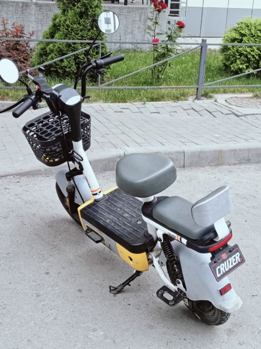 Электро скутер cruzer tata 500w