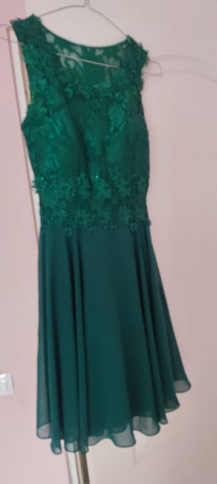 Rochie eleganta verde