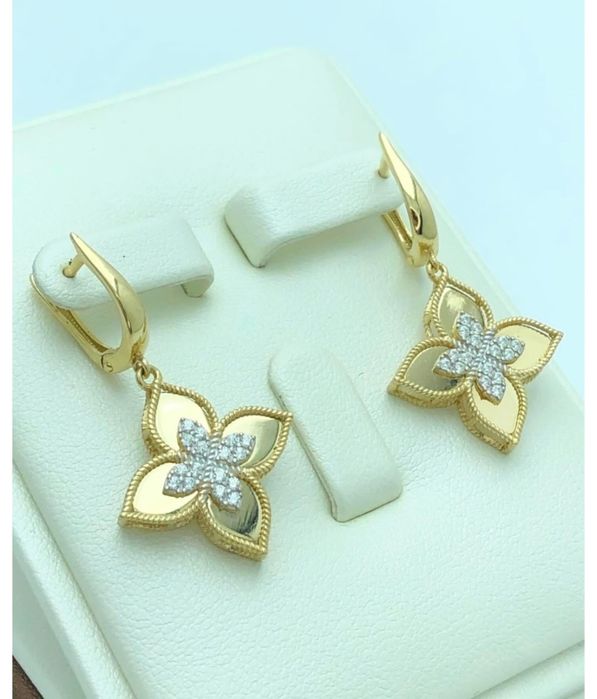 Золотые серги 585 пр