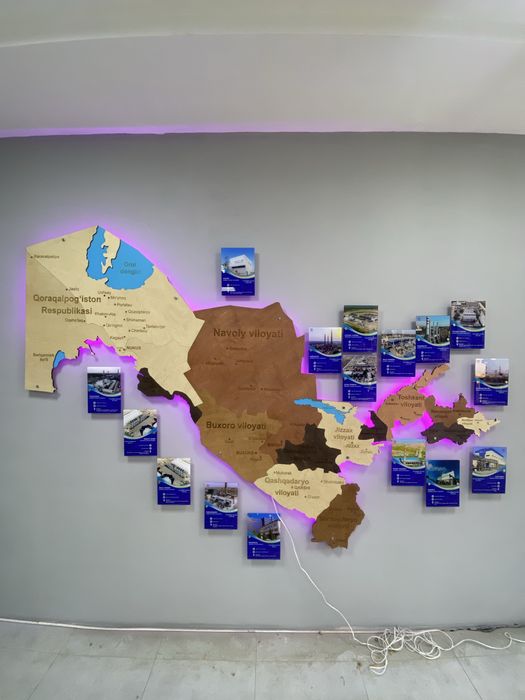 Лучшая  Карта Узбекистана