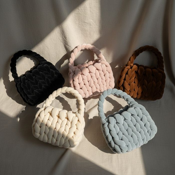 Ръчно плетена чанта