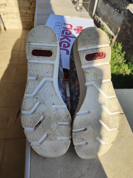 Дамски обувки Rieker и Timberland 39 номер