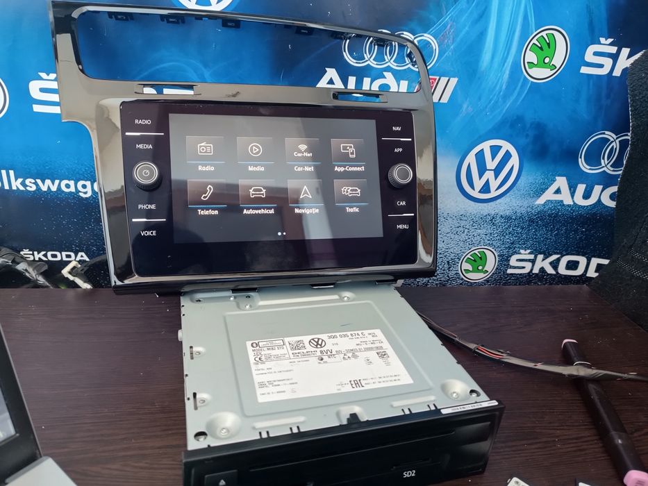 Vând navigație Mib2 modul Carplay și android auto, Bluetoth Golf7 Vw