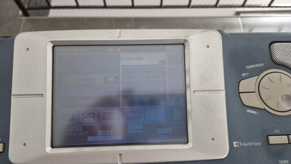 Vand orga  Korg pa 800