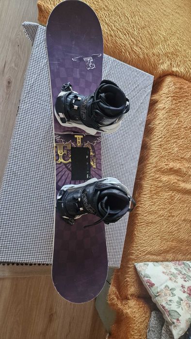 Snowboard/Сноуборд 132 + Автомати + обувки 235мм/№37
