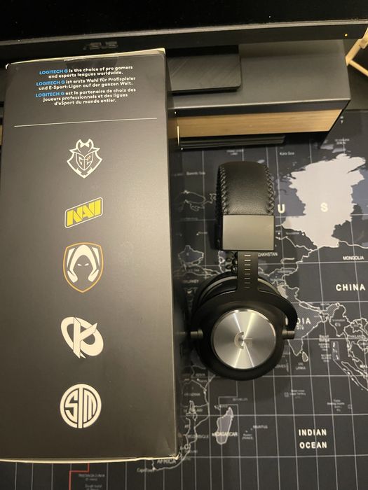 Casti Logitech G PRO X - Blue VO!CE