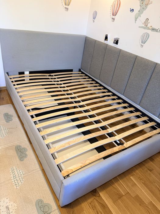 Pat IKEA 140x200 (model Gladstad cu 2 sertare)