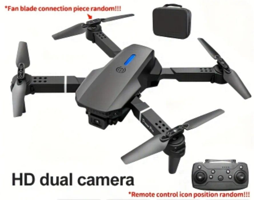Дрон E88 с двумя камерами
