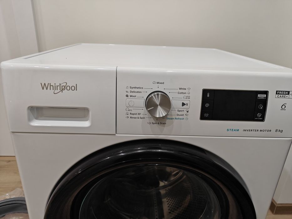 Пералня WHIRLPOOL FFB 8458 BV EE 8.0 kg, 1400 об/min, ИНВЕРТОРЕН МОТОР