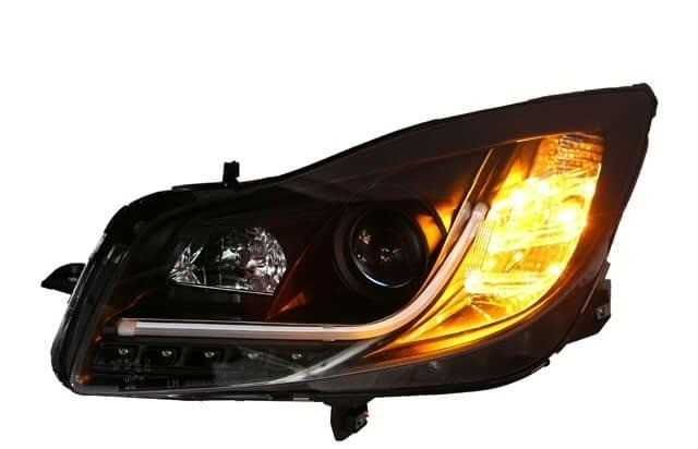 Фарове Опел Инсигния А ЛЕД Нови Opel Insignia A LED Тъмни Тунинг
