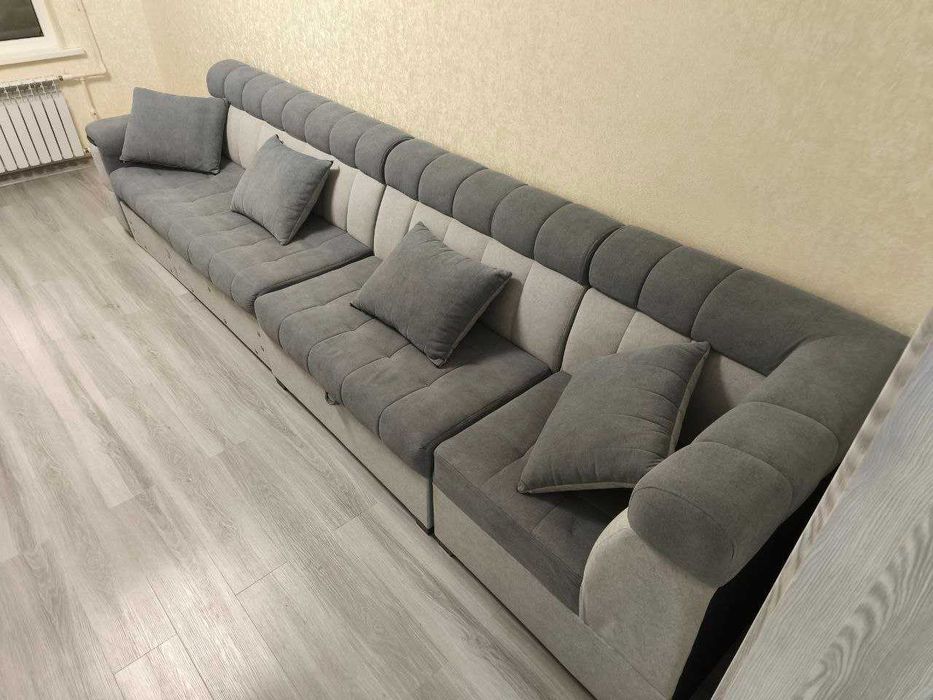 Диван угловой 4 метра с подушками