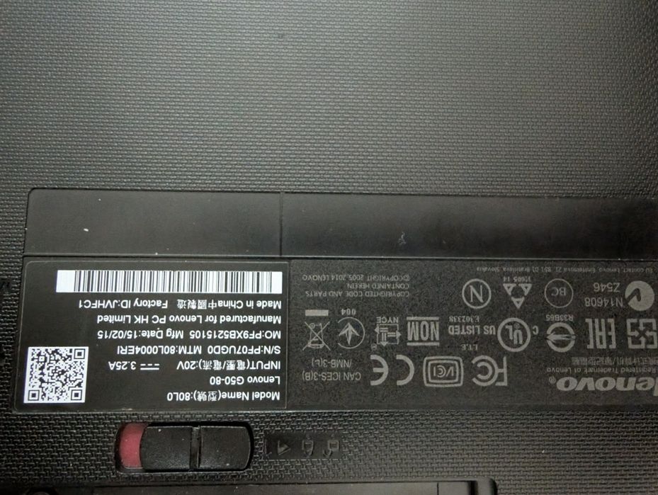 Laptop Lenovo G50-80 i3 / 16GB RAM / upgrade SSD posibil – bun pentru office & școală