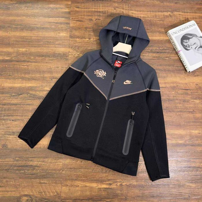 Syna World x Nike Central Cee Tech Fleece Black Tracksuit