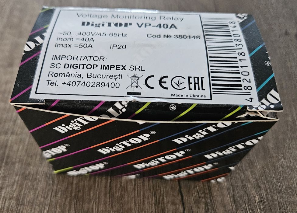 Releu de protectie tensiune VP-40A