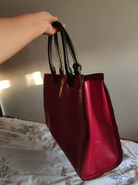 Geanta piele naturala