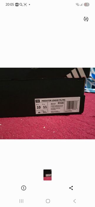 Оригинальные Бутсы ADIDAS заказывали через сайт