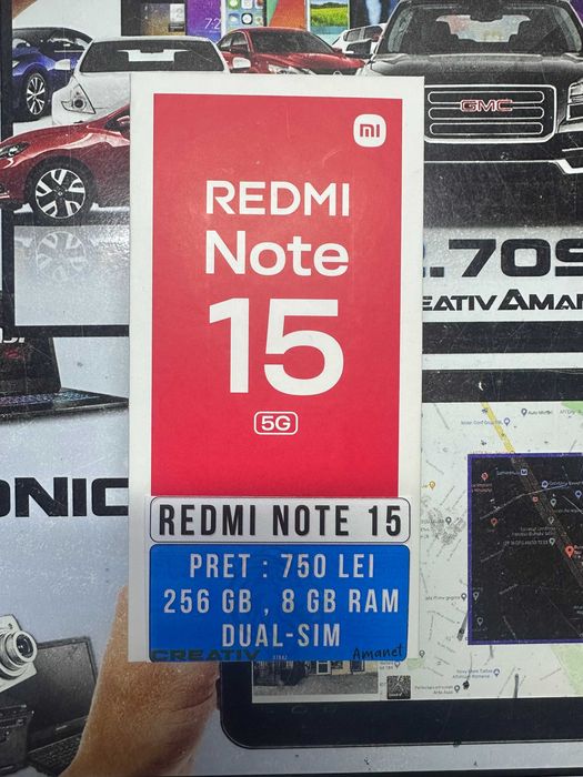REDMI NOTE 15 / 256 GB / 8 GB RAM / DUAL-SIM / CreativAmanet