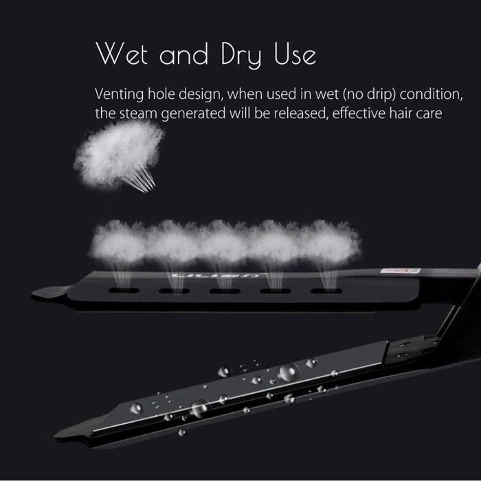 Професионална турмалинова преса за коса с йони