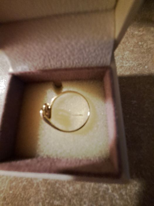 Inel aur 14 k,nou