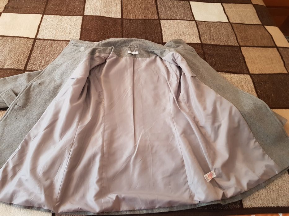 Pardesiu/ trenci, damă, elegant, lână 52%, Redherring, m.14/  L/ 42-44