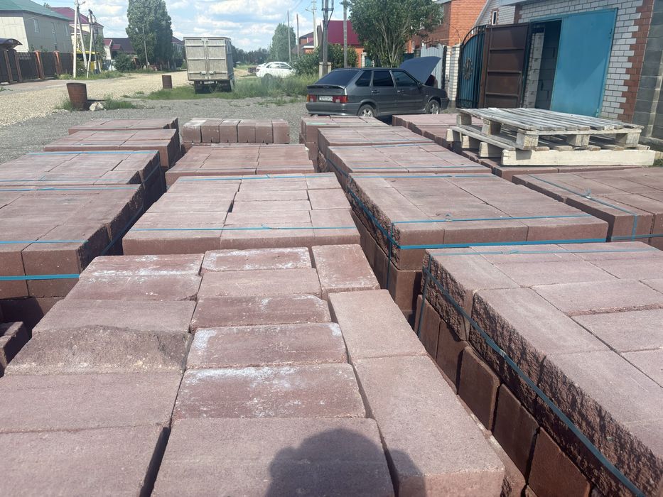 Пескаблок кирпич