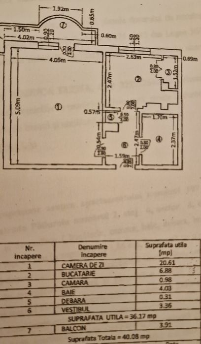 Garsoniera de vanzare, Bucuresti, Sector4, zona metrou Brancoveanu