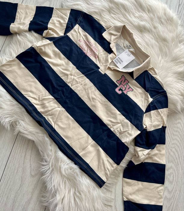 Bluza H&M Polo din bumbac, 12-14 ani
