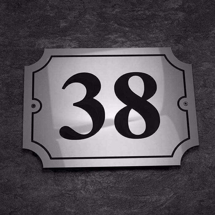 Placute stradale personalizate, Placuta numar casa, Numere case