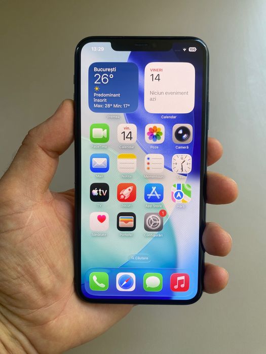 iPhone 11 Pro Max 256GB 100% baterie telefon Apple