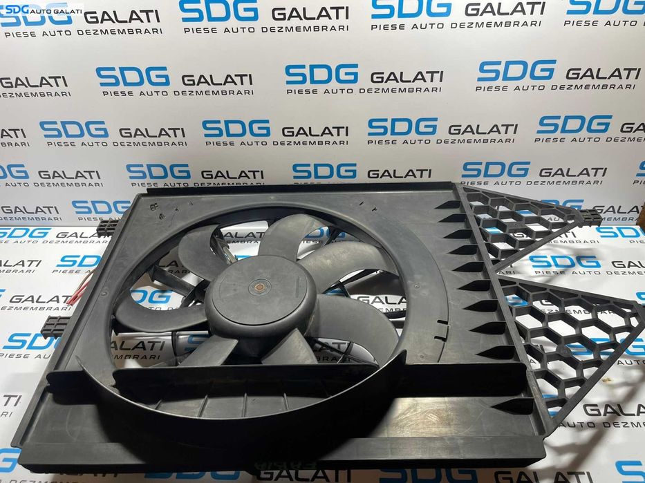 Electroventilator Ventilator Skoda Fabia 2 1.2 BBM BZG CEVA CHFA CGPA CHTA CJLA CBZA CBZB CFWA 2007 - 2015 Cod 6R0121207 6R0121217A 6Q0959455AD [V0824]