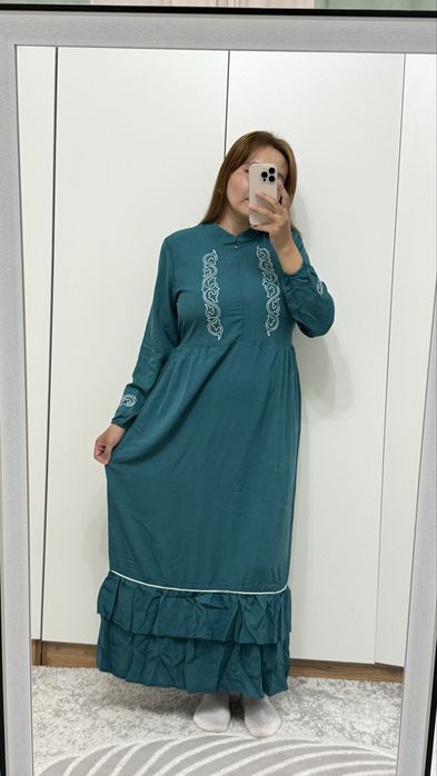 Красивое платье халат