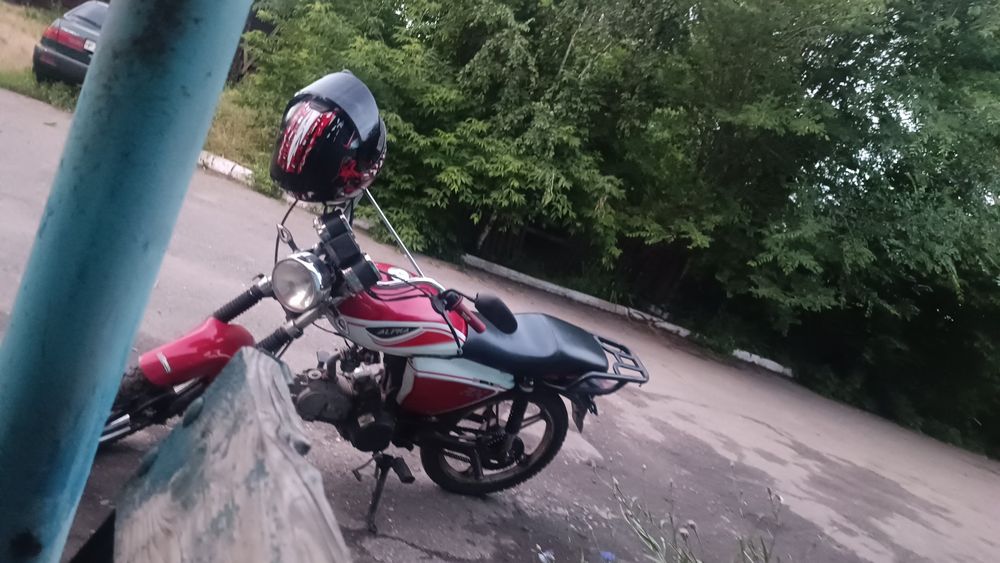 Мотоцикл Альфа рх мопед