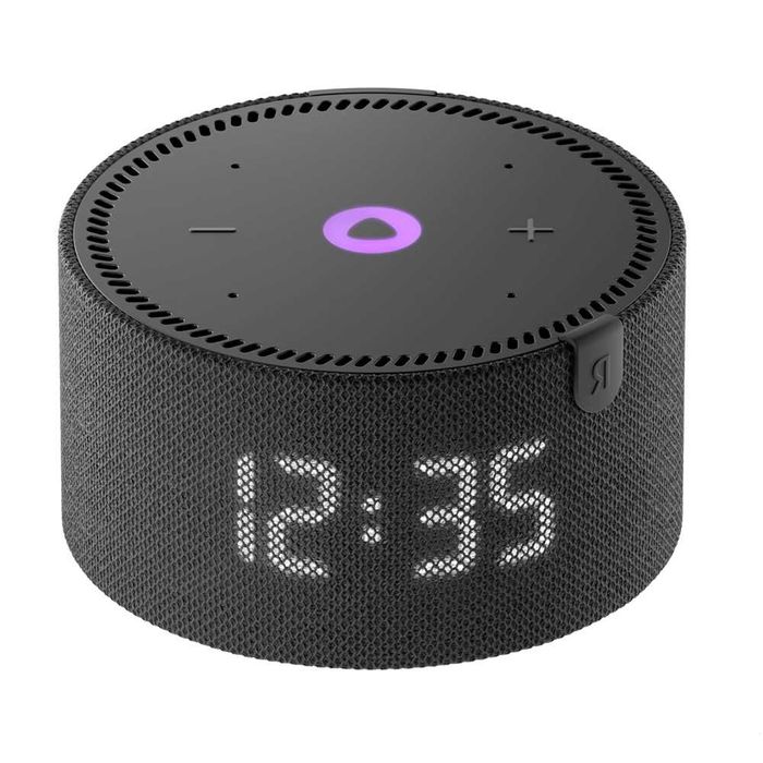 Умная колонка Яндекс Станция мини 2 с часами, голосовой помощник Алиса