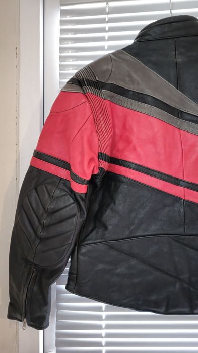 Винтидж кожено мото яке Vanucci moto