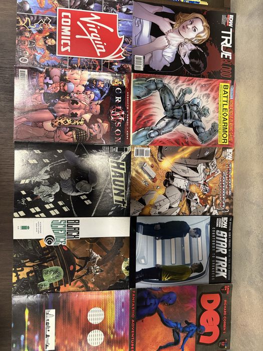 Разновидни стари комикси