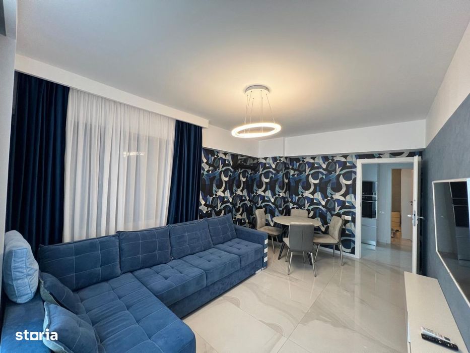 Mamaia Central 2 camere frontal la mare mobilat utilat parcare liber