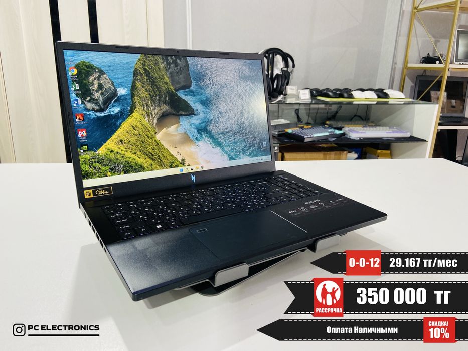 Рассрочка! Acer Nitro V15 - Core i5-13420H/16Gb/SSD 512Gb/RTX 3050