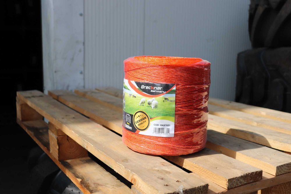 Rola fir portocaliu fi 2,5mm. 3x0.15mm. SS 1000m Gard Electric