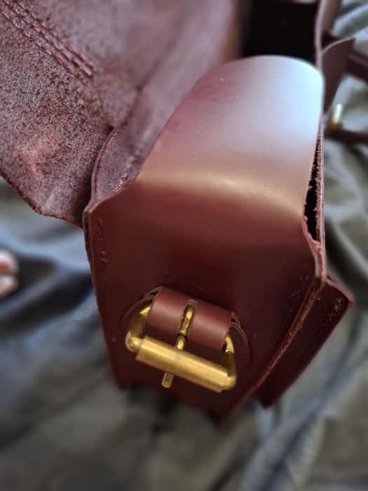 Dr. Martens Cherry Red 11” Satchel
