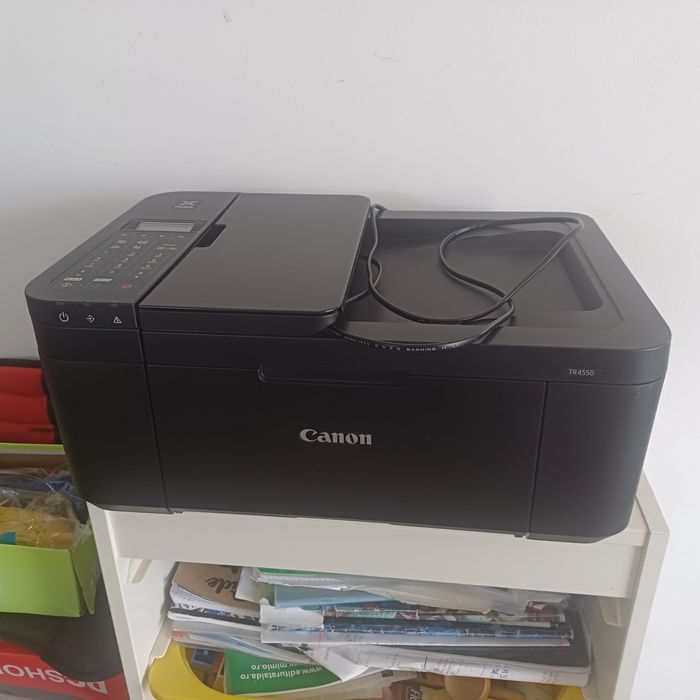 Imprimantă Multifuncțională Canon PIXMA TR4550 – Wi-Fi, Scanner, ADF